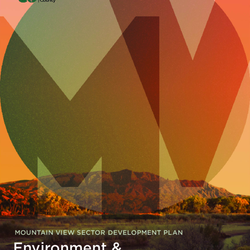D. Environment & Sustainability [DRAFT] - Mountain View Sector Development Plan thumbnail icon