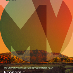 E. Economic Development [DRAFT] - Mountain View Sector Development Plan thumbnail icon
